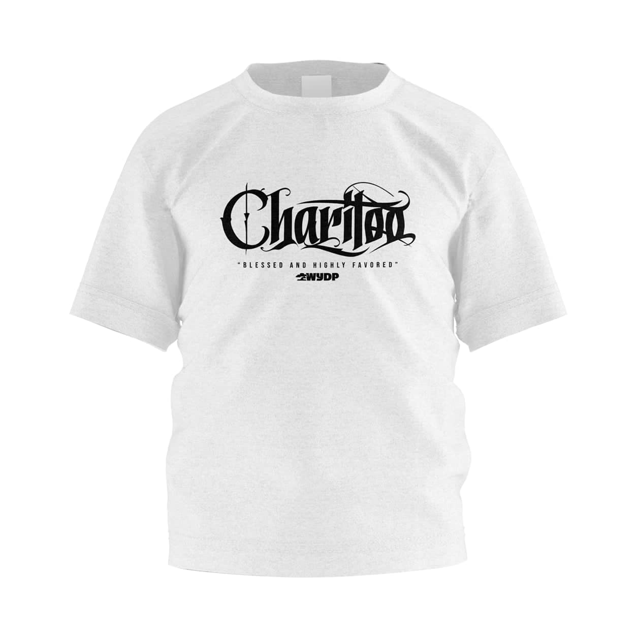 Kids Christian Shirt | Chosen Blessed & Highly Favored Faith Graphic Tee