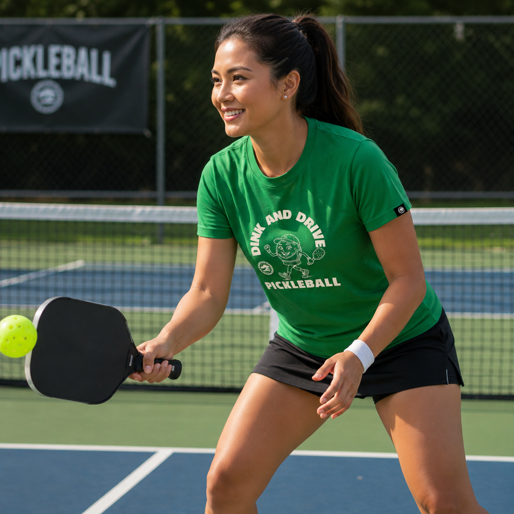 Dink and Drive Women's Pickleball T-Shirt | Dink and Drive Pickleball Graphic Tee