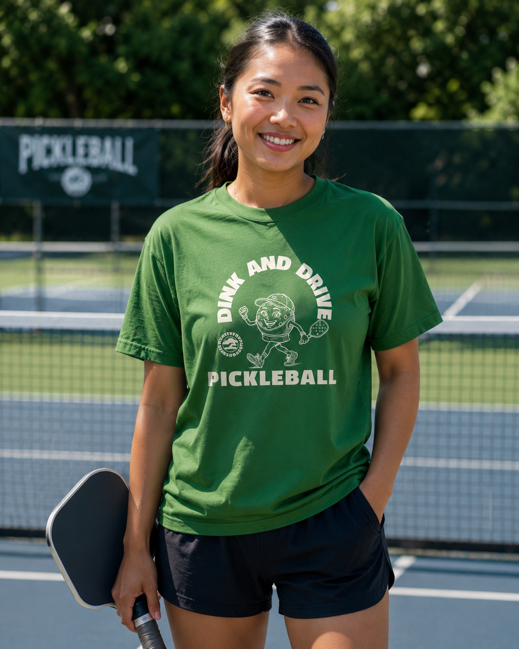 Dink and Drive Women's Pickleball T-Shirt | Dink and Drive Pickleball Graphic Tee