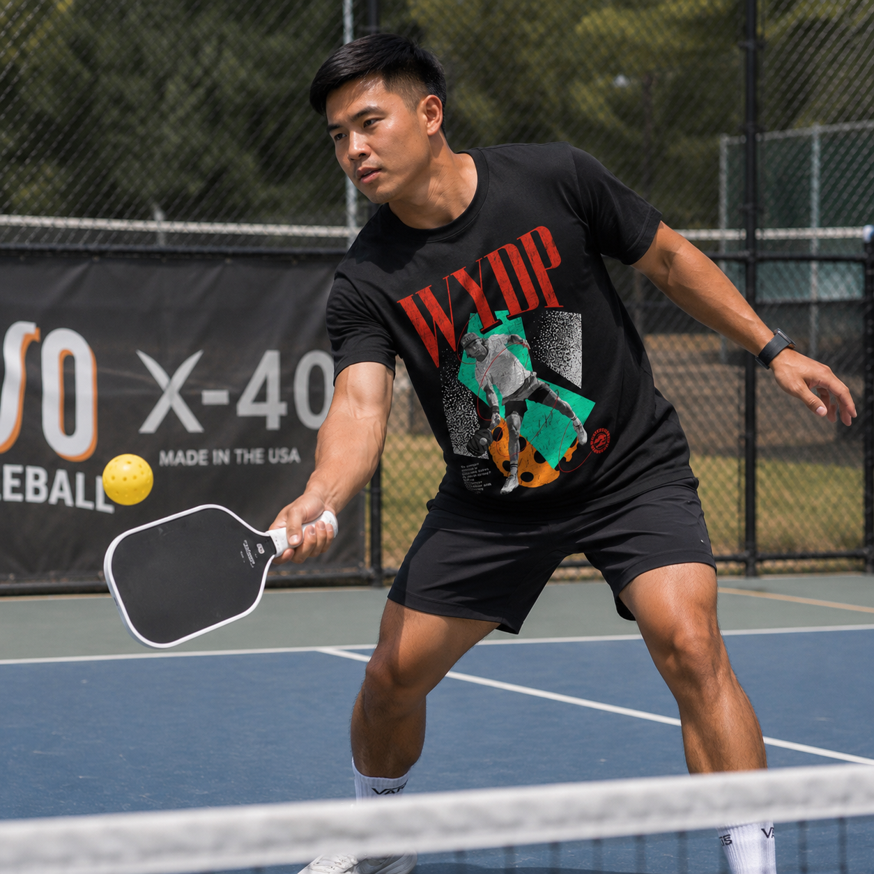 Men's Vintage Pickleball T-Shirt | Retro Graphic Tee | Athletic Streetwear Gift