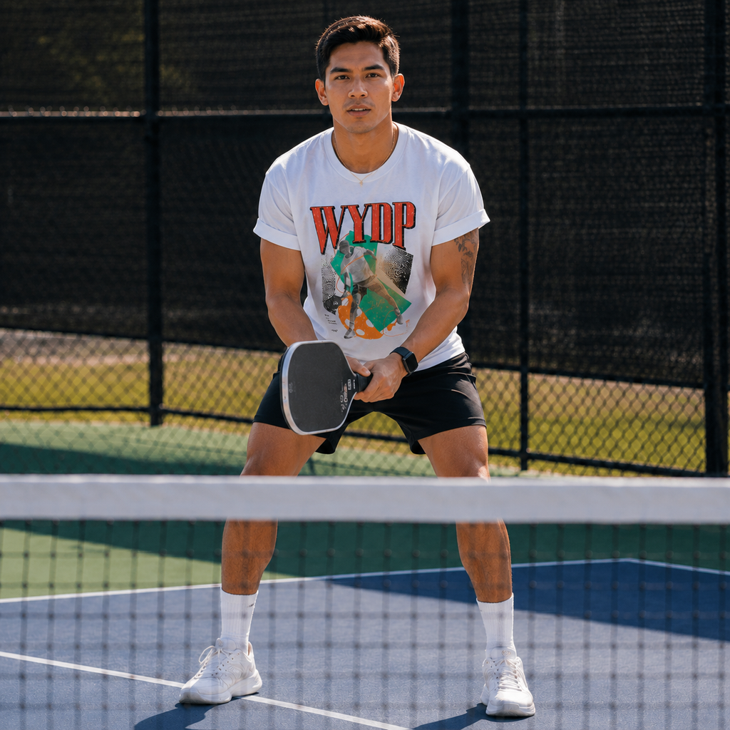Men's Vintage Pickleball T-Shirt | Pickleball Retro Graphic Tee | Athletic Pickleball Streetwear Gift