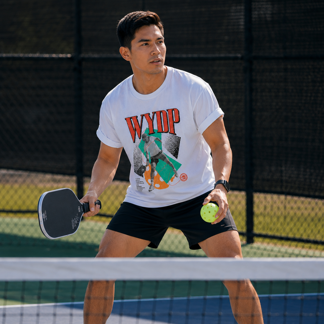 Men's Vintage Pickleball T-Shirt | Pickleball Retro Graphic Tee | Athletic Pickleball Streetwear Gift