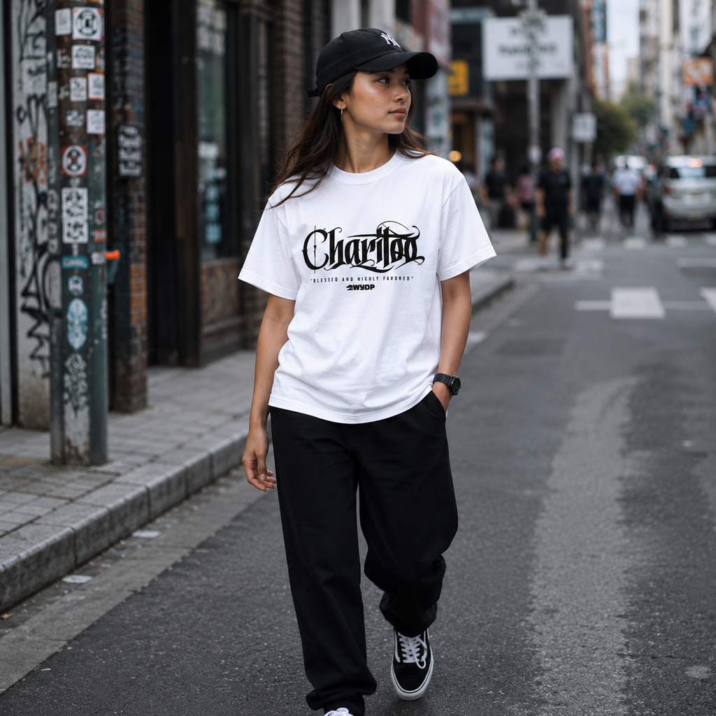 Blessed & Highly Favored Women's Christian T-Shirt | Faith Graphic Tee