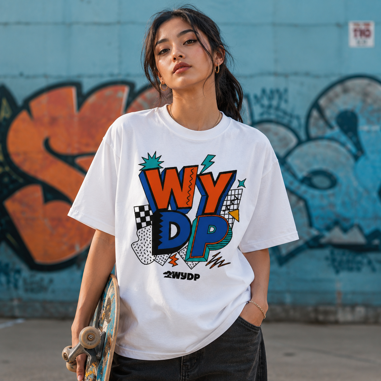 Whatever You Do Prosper Women's 90s Graphic Tee | Inspirational T-shirt