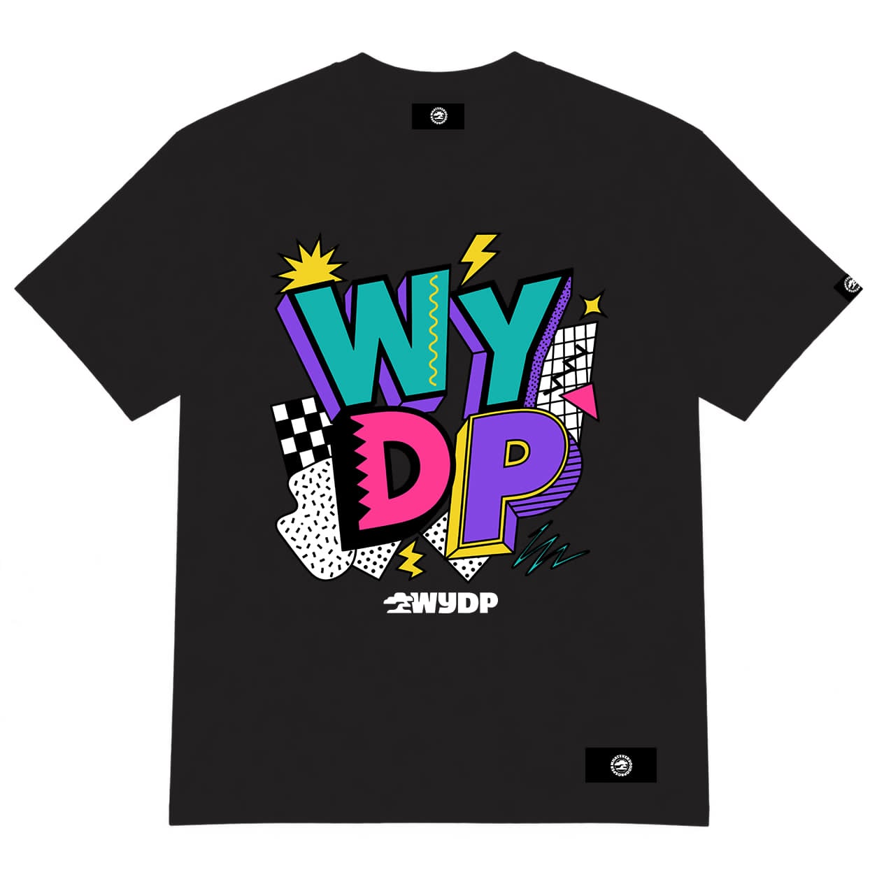 Whatever You Do Prosper T-Shirt for Men | Retro 90s Graphic Tee | Black Inspirational Streetwear Shirt