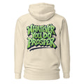 Whatever You Do Prosper Hoodie for Men | Motivational Graphic Pullover | Inspirational Streetwear Sweatshirt
